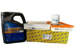 55179793 | Opar Orijinal EGEA 1.4 Filtre Kit + 5W-40 3LT Motor Yağı